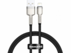 Baseus USB-A - Lightning USB kabel 0,25 m černý (CALJK-01)