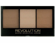 Makeup Revolution Ultra Sculp & Contour Sada pro korekci obličeje Light-Medium C04 11g