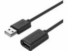 Unitek USB-A - USB-A USB kabel 1 m černý (Y-C428GBK)