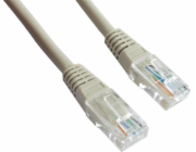 Gembird propojovací kabel RJ45, kat. 5e, UTP, 2m, černý (PP12-2M/BK)