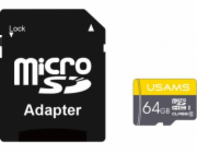 Karta Usams MicroSDHC 64GB Class 10 U1 (ZB119TF01)