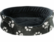 Trixie Jimmy, pelíšek pro psa/kočku, oválný, černý, 75x65 cm