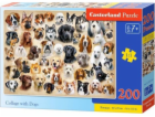 Castorland Puzzle 200 Koláž se psy CASTOR