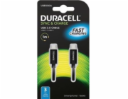 Duracell USB-C - USB-C USB kabel 1 m černý