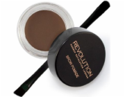 Makeup Revolution Brow Pomáda tmavě hnědá 2,5g