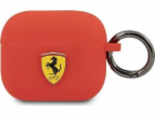 Ferrari FEA3SILRE ochranné pouzdro pro AirPods 3 červené