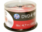 HP DVD-R 4,7 GB 16x 50 kusů (HP1650S-)