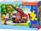 Castorland Puzzle 30 hasičů na záchranu CASTOR