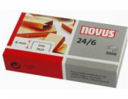 Svorky Novus 24/6, 1000 ks (040-0206 NO)