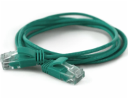 Wantec  wW Patch kabel CAT6A (rand 2,8 mm) UTP zelený 5,0 m (7331)