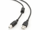 Gembird USB-A - USB-B USB kabel 3 m černý (CCFB-USB2-AMBM...