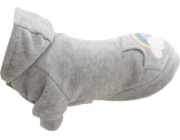 Trixie Rainbow Falls, mikina, pes, světle šedá, S: 33 cm