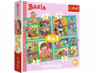 Trefl Puzzle 4v1 The Adventures of Basia TREFL