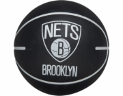 Wilson NBA Dribbler Brooklyn Nets Mini míč WTB1100PDQBRO Černá Jedna velikost