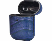 TerraTec AirBox Crocodile Pattern Blue ochranné pouzdro pro AirPods, modré