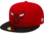 New Era  Chicago Bulls NBA základní kšiltovka 10861624 červená 7 1/4