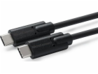 MicroConnect USB kabel USB-C – USB-C 0,25 m černý (USB3.2...