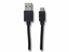 USB 2GO USB-A - microUSB kabel 1 m černý (795201)