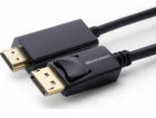 MicroConnect DisplayPort - HDMI AV adaptér černý (MC-DP-H...