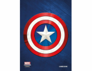 Gamegenic : MARVEL Art Sleeves (66 mm x 91 mm) Captain America 50+1 ks.