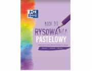 Oxford Podložka na kreslení A4/10K pastel (20 ks) OXFORD