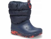 Crocs Crocs Classic Neo Puff Boot Kids 207684-410 Námořnická modrá 28/29