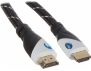 HDMI - HDMI kabel 5m stříbrný (HDMI-5.0-PP)