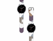 Hurtel Strap Camo Band pro Samsung Galaxy Watch 42mm silikonový řemínek Camo Watch náramek (9)