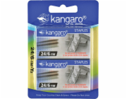 Kangaro Staples KANGARO, No. 24/6,2x1000 ks, blistr