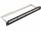 Patchpanel 1U 19 24x slot keystone (PP-24/FX/C)