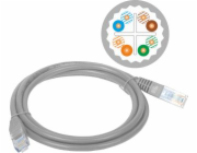 Alantec Patch-cord U/UTP kat.6A LSOH 0,5m šedý