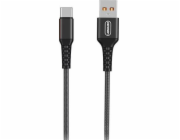 Denmen USB-A – USB-C kabel USB 1 m černý (29355)