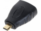 AV adaptér HDMI Micro - HDMI černý (HDMI-W-MICRO/HDMI-G)