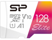 Silicon Power Elite MicroSDXC karta 128 GB Class 10 UHS-I/U1 A1 V10 (SP128GBSTXBV1V20SP)