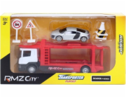Daffi Tow truck + auto + dopravní značky