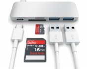 Satechi USB HUB 1x SD 1x USB-C 1x microSD + 2x USB-A 3.0 (ST-TCUPS)