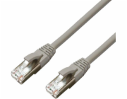 MicroConnect CAT6A S/FTP 1m šedý LSZH