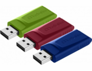 Pendrive Verbatim Slider (3 ks), 16 GB (49326)