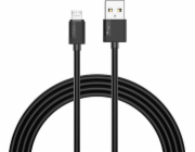 T-Phox USB-A - microUSB USB kabel 2 m Černý