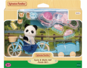 Epoch Sylvanian Families Panda Rosalina Sada na kolo a kolečkové brusle 5652