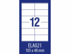 Avery Zweckform LABEL ZF ECONOMY 105X48MM 021 100ARK LABE...