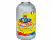 Carioca Tempera barva 500ml stříbrná