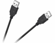 Cabletech USB-A - USB-A USB kabel 1,5 m černý (KPO4012-1.5)