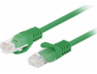 Lanberg PATCHCORD CAT.6 UTP 0,5M GREEN FLUKE PASSED LANBE...