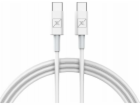 USB maxximus kabel mx šok 20w pd c/c bílá/bílá