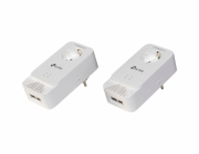 Powerline ethernet TP-Link PG2400P KIT G.hn adaptér (1428 Mbps), 2x GLan