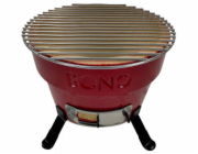 Gril KAMADO BONO HIBACHI, 31 cm, červený