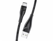 Usams USB-A – USB-C USB kabel 3 m černý (63796-uniw)