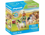 PLAYMOBIL 71444 Country Mladý ovčák s ovečkami, stavebnice