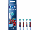 Oral-B EB 10-4 Kids Spiderman Náhradní hlavice, 4 ks